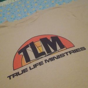 🕯️TLM 💎 Christian Vintage ✨ Rare 80s Shirt Large ⭐ True Life Ministries 🌎 USA